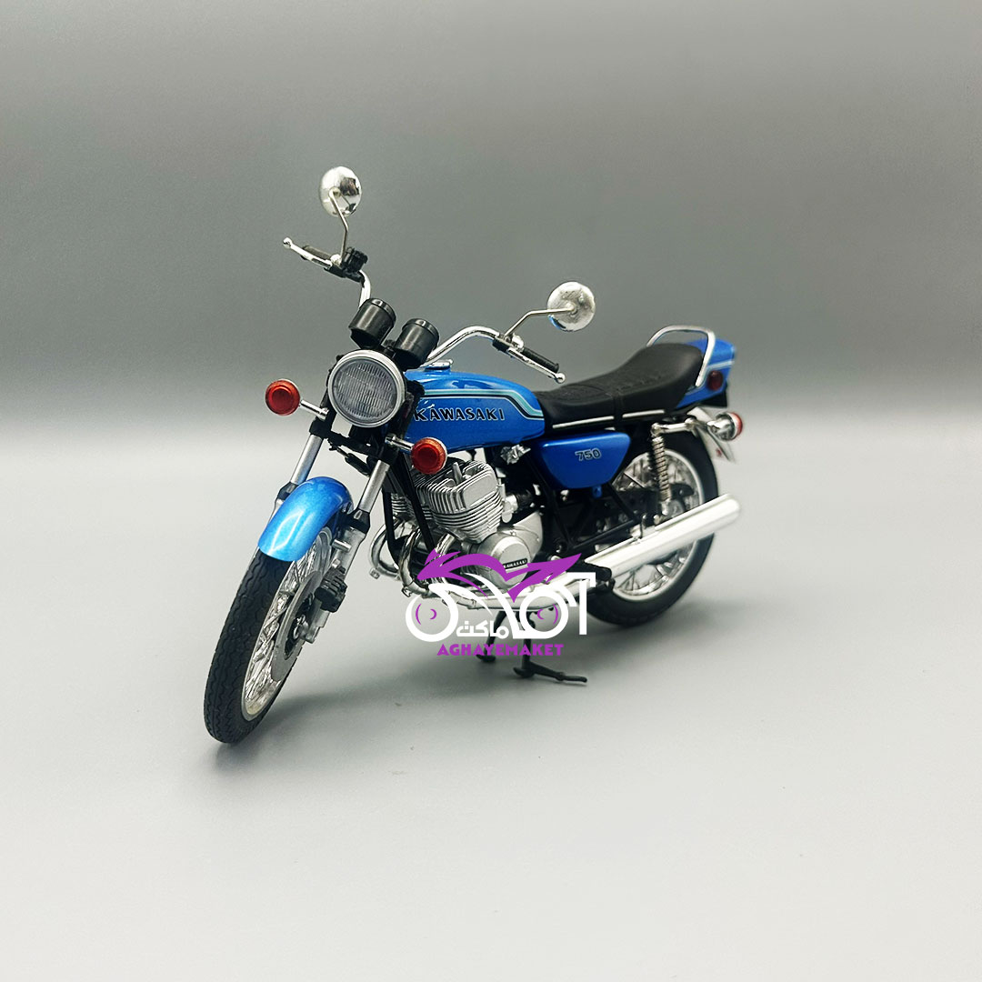 3-23 آبی Kawasaki 750 - تصویر 1