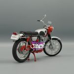 قرمز نقره ای Honda CL 350 - تصویر 4