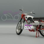 قرمز نقره ای Honda CL 350 - تصویر 3
