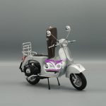 نقره ای Vespa 150 - تصویر 3