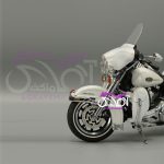 سفید Harly davidson - تصویر 3