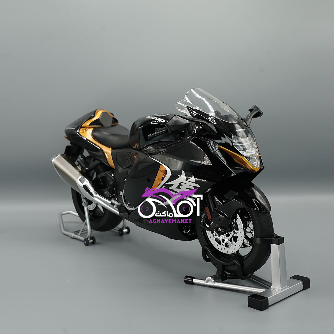 32 Hayabusa دودزا مشکی - تصویر 1
