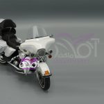 سفید Harly davidson - تصویر 6