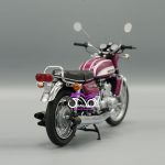 بنفش Suzuki GT 750 - تصویر 4
