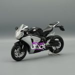 مشکی نقره ای Honda cbr 1000 RR - تصویر 2