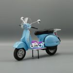 آبی Vespa 150 XL - تصویر 2