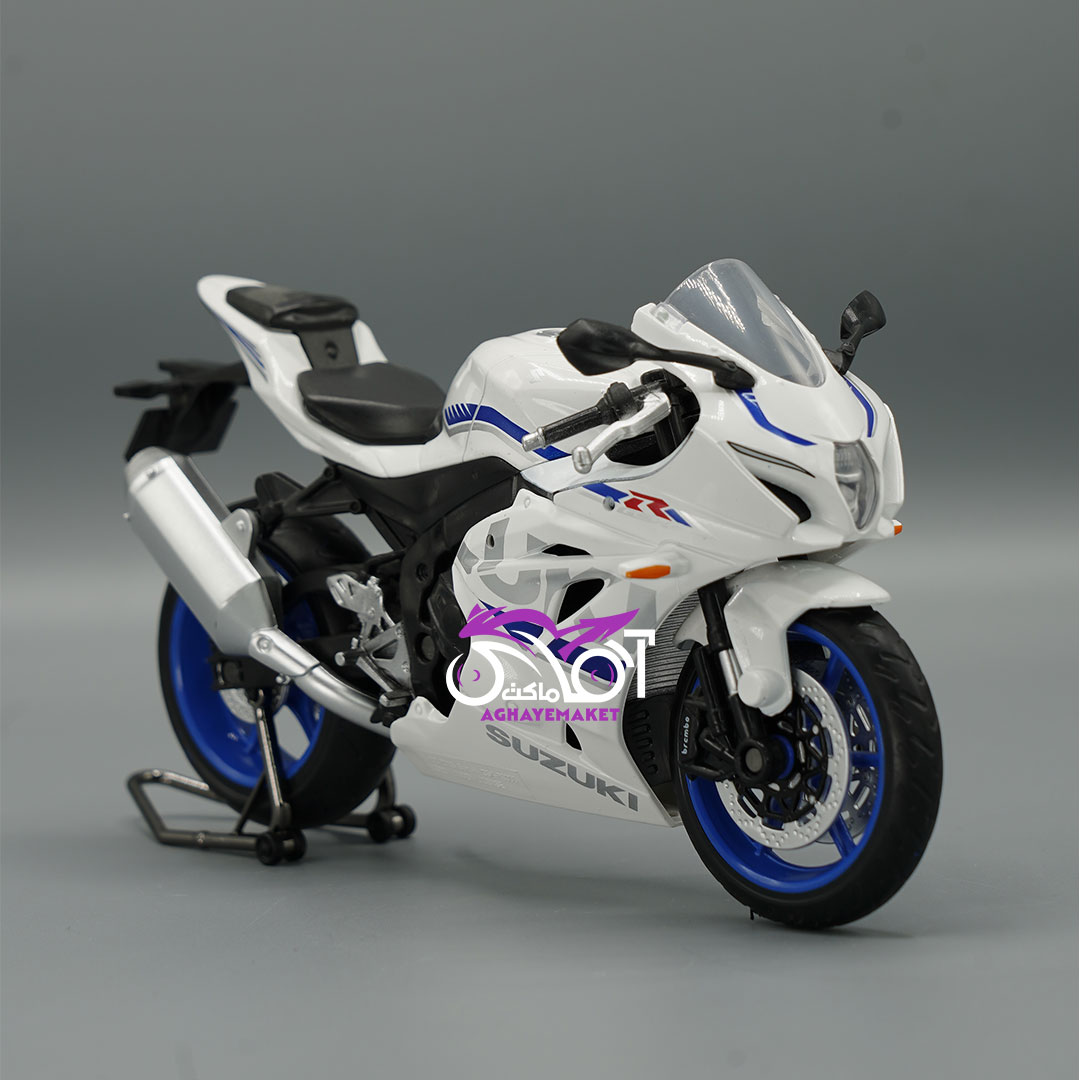9 سفید Suzuki GSX R 1000 - تصویر 1