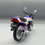 سفید آبی Honda cbx 400F - تصویر 3
