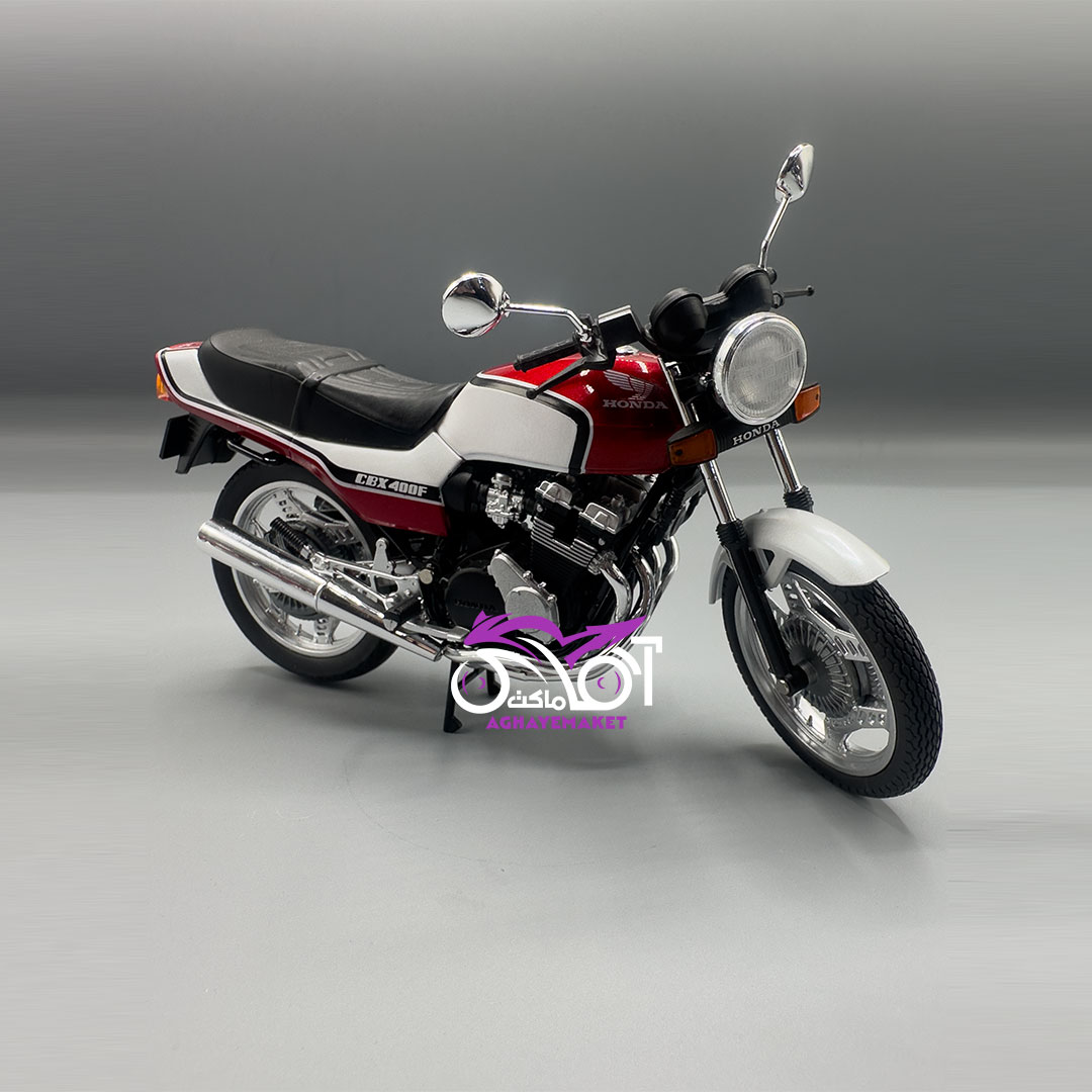 1-202 سفید قرمز Honda cbx 400F - تصویر 1