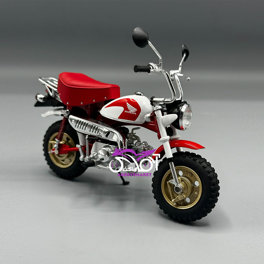 1-251 سفید قرمز Honda monkey Z 50 - تصویر 1