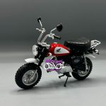 سفید قرمز زین مشکی Honda monkey Z 50 - تصویر 2