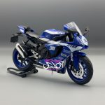آبی Yamaha R1 1000