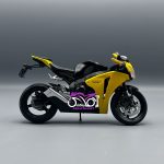 مشکی زرد Honda cbr 1000 RR - تصویر 4