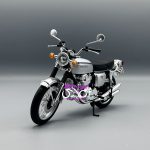 نقره ای Honda 750 four - تصویر 3