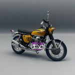 طلایی Honda 750 four