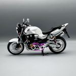 سفید دو خط -Honda cb 1300 costom - تصویر 4