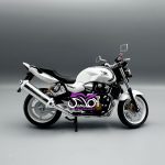 سفید دو خط -Honda cb 1300 costom