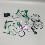 دوچرخه 28 لحاف دوزی مونتاژی سبز - تصویر 3