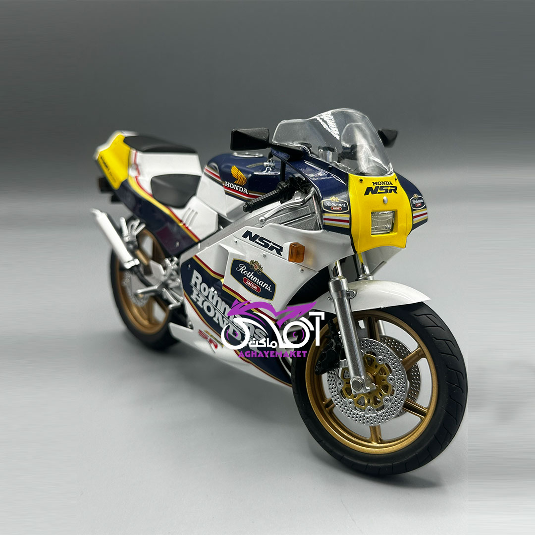 1-271 سفید زرد Honda NSR 250 - تصویر 1